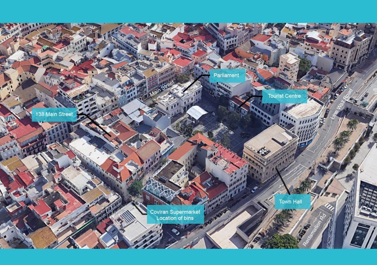 Apartamento Gibraltar Town Centre Flat With Roof Terrace Exterior foto